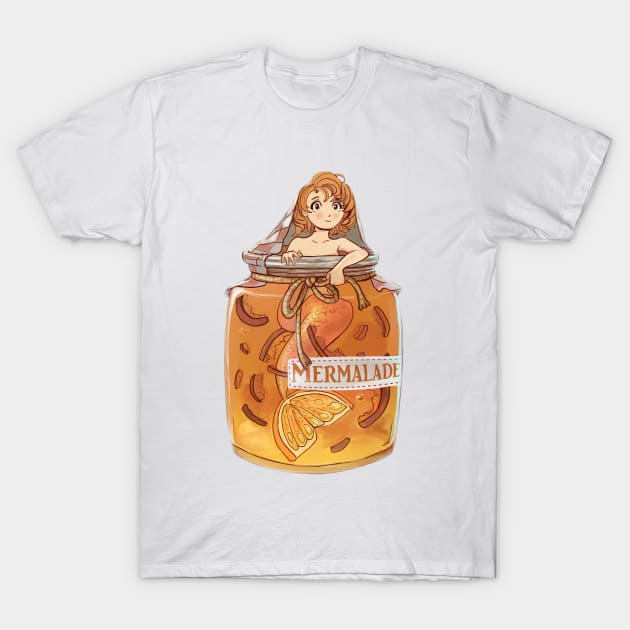 Mermalade T-Shirt by ExiliccaArt